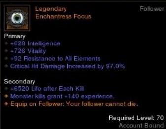 enchantress focus